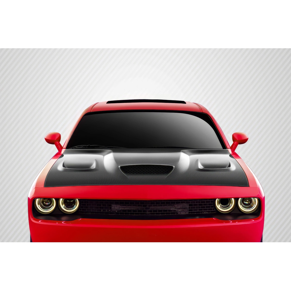 Modify your Dodge Challenger 2008 with our Exterior/Hoods - 1
