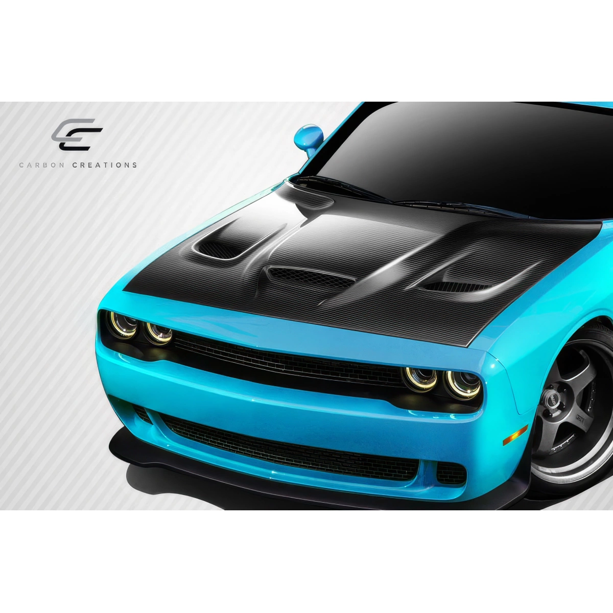 Modify your Dodge Challenger 2008 with our Exterior/Hoods - 11