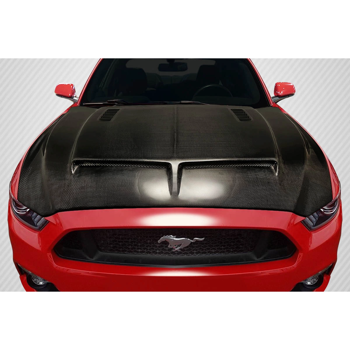 Modify your Ford Mustang 2015 with our Exterior/Hoods - 1