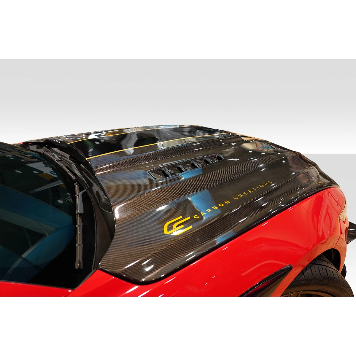 Modify your Ford Mustang 2015 with our Exterior/Hoods - 8