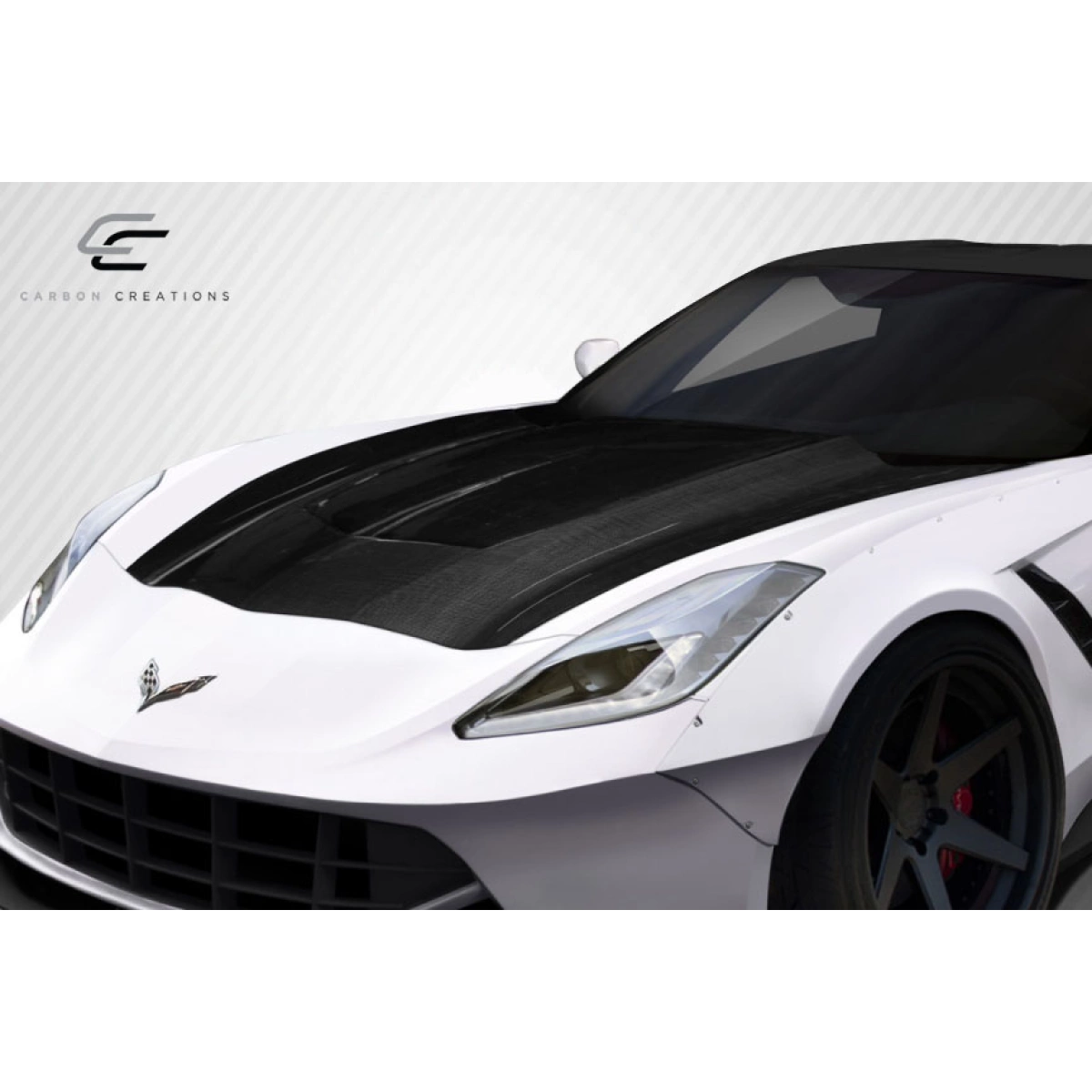 Modify your Chevrolet Corvette 2014 with our Exterior/Hoods - 1