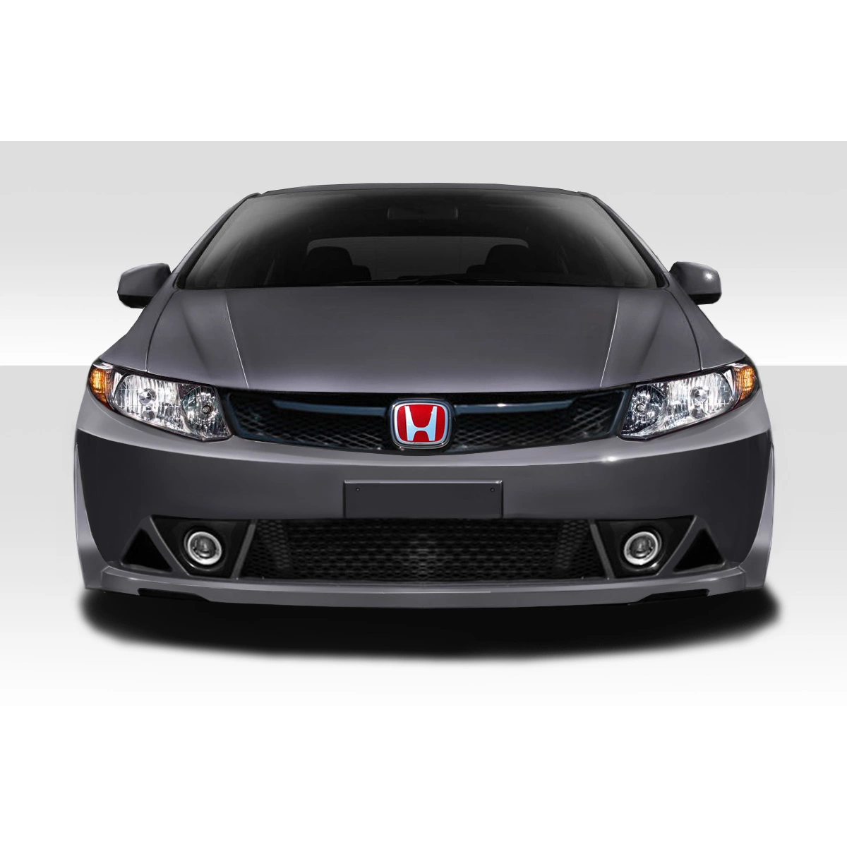 Modify your Honda Civic 2012 with our Exterior/Front Bumpers - 1