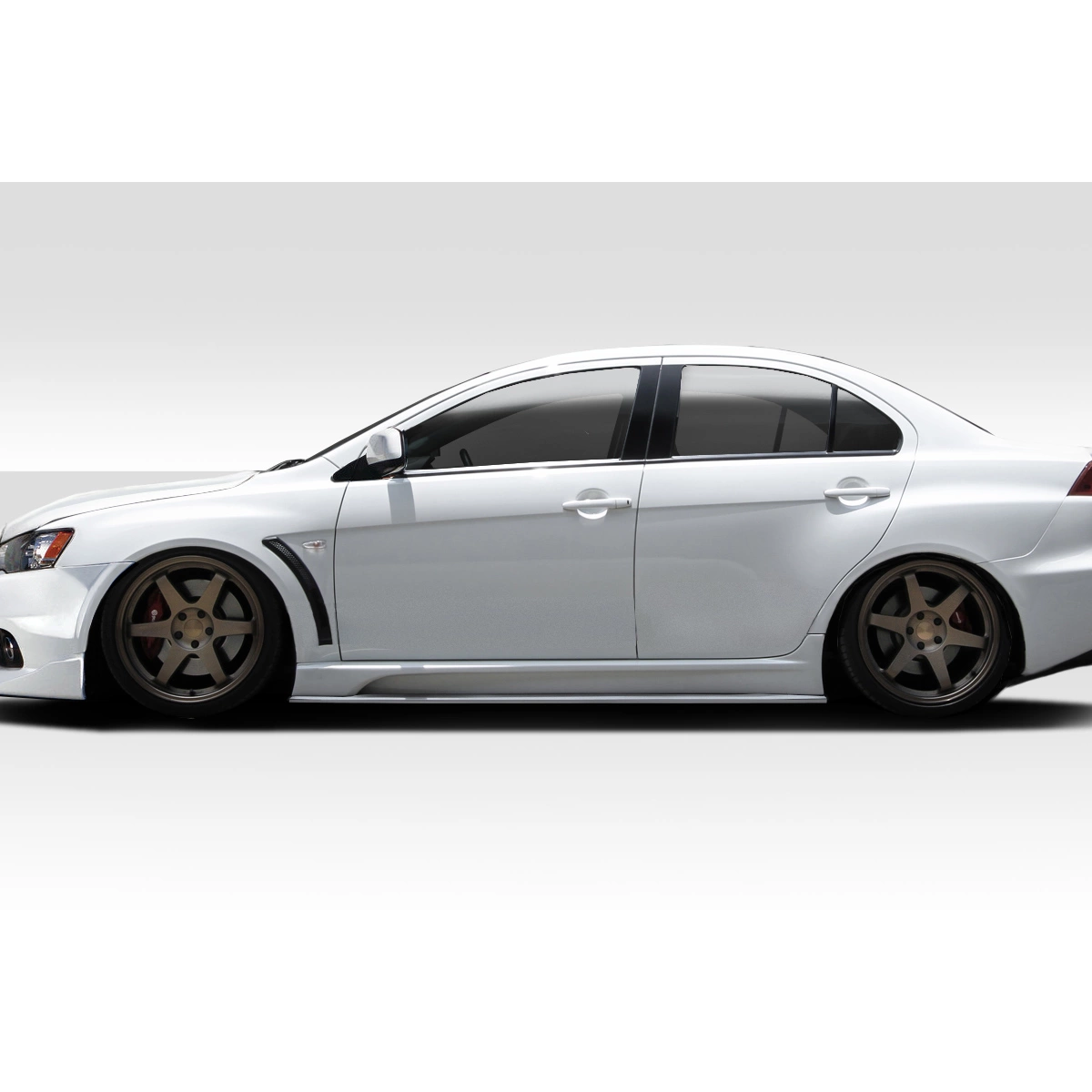Modify your Mitsubishi Lancer 2008 with our Exterior/Side Skirts - 1