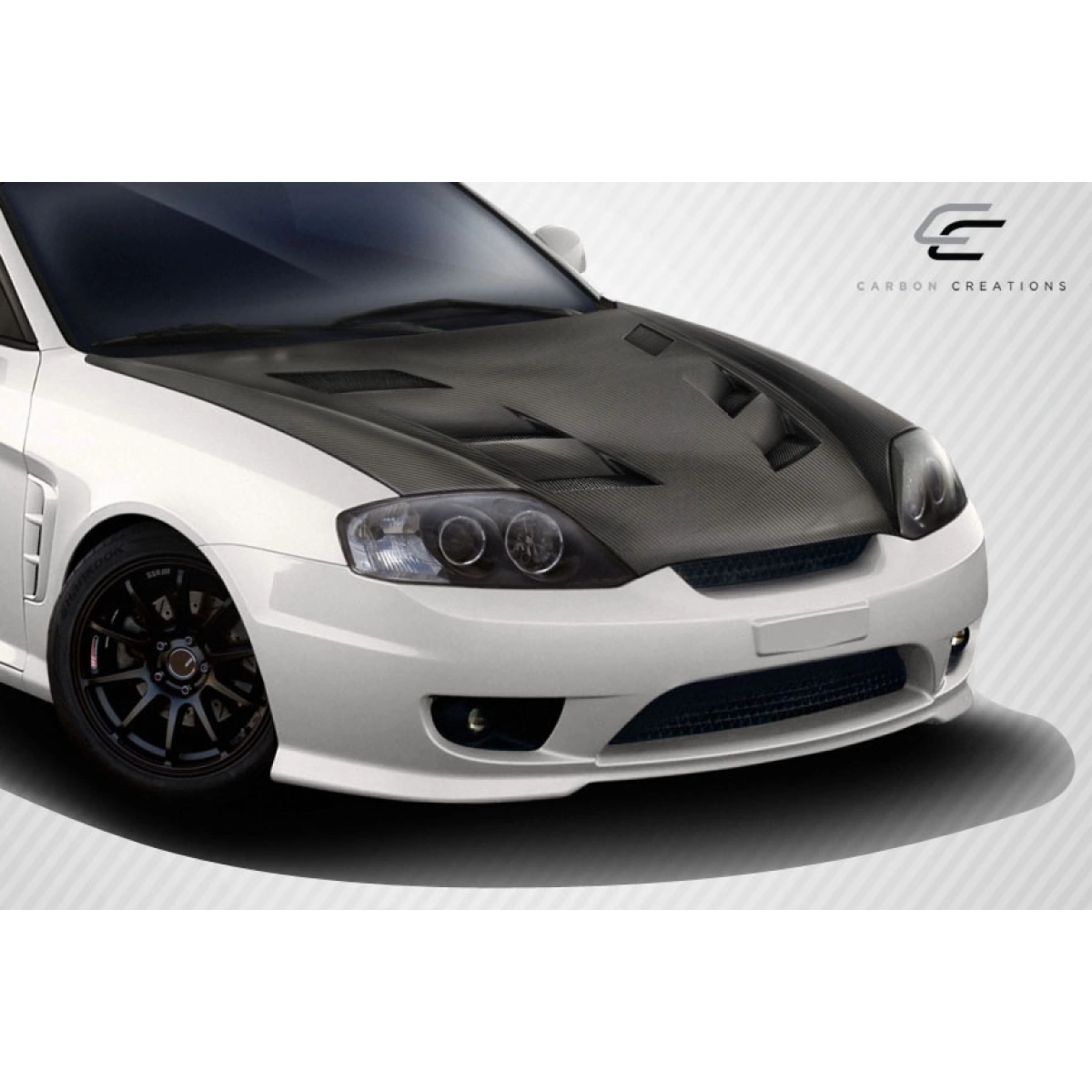 Modify your Hyundai Tiburon 2003 with our Exterior/Hoods - 6