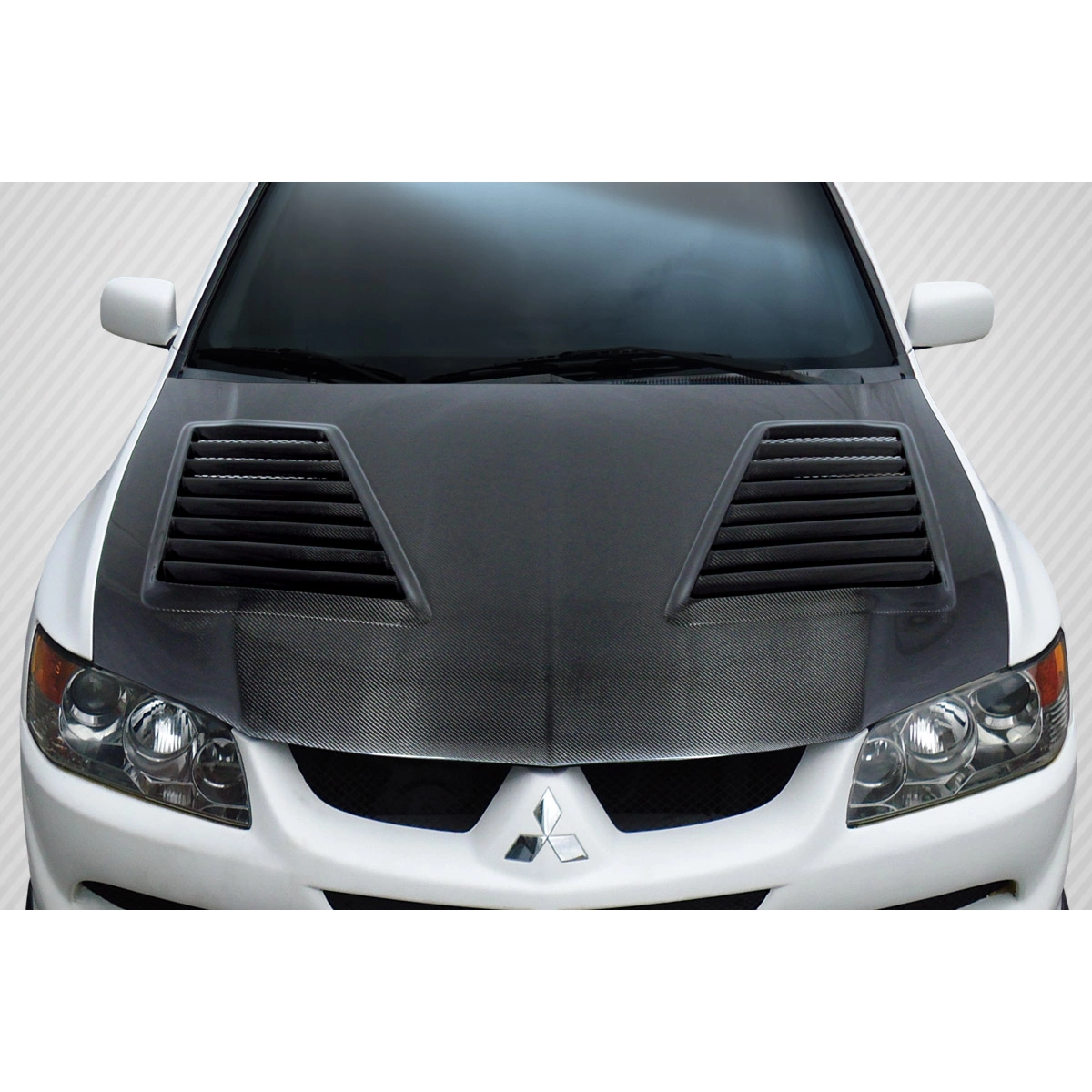 Modify your Mitsubishi Evolution 2003 with our Exterior/Hoods - 1