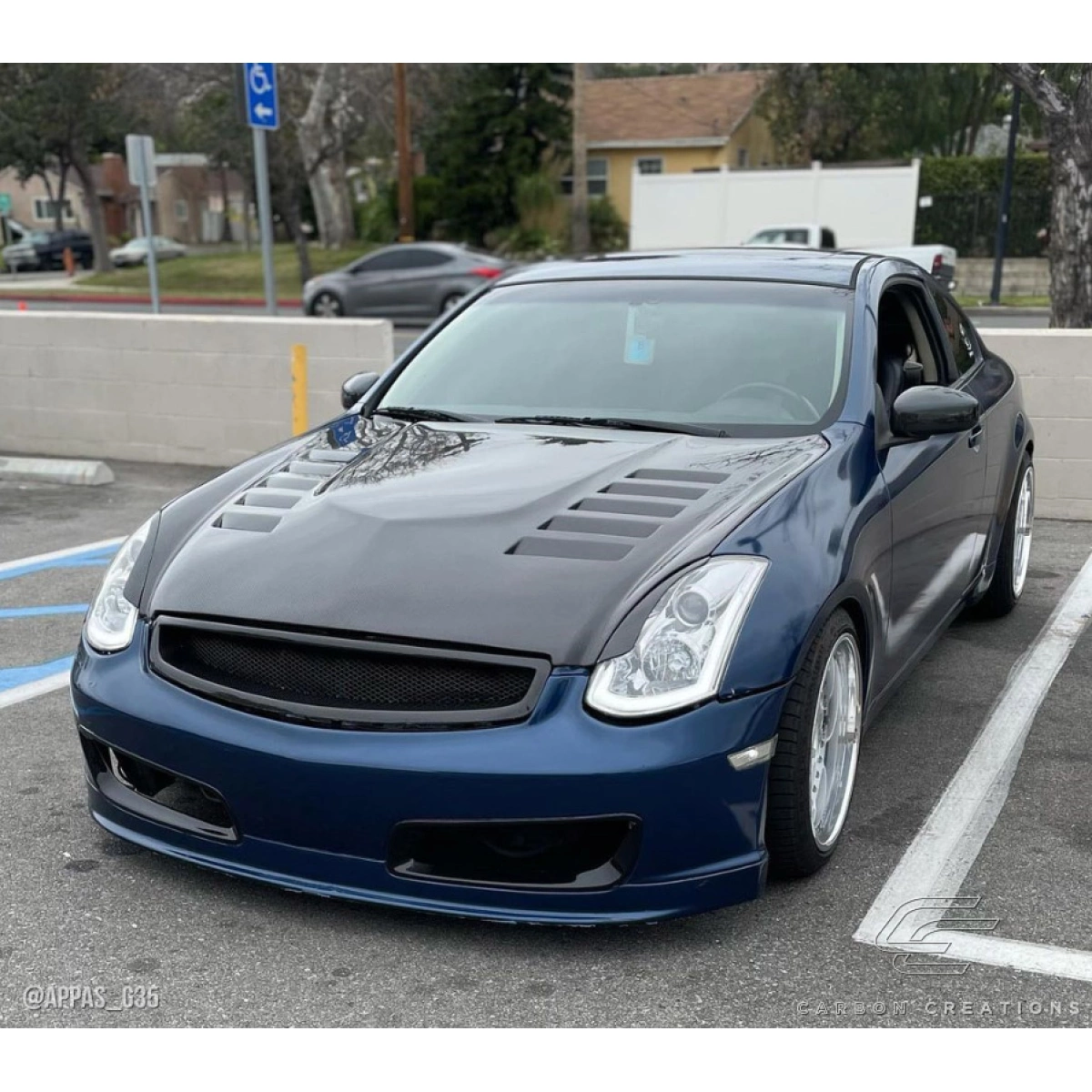 Modify your Infiniti G35 2003 with our Exterior/Hoods - 8