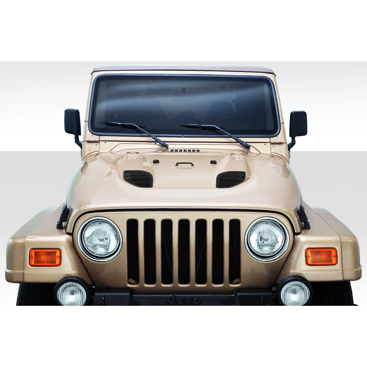 Modify your Jeep Wrangler 1997 with our Exterior/Hoods - 1