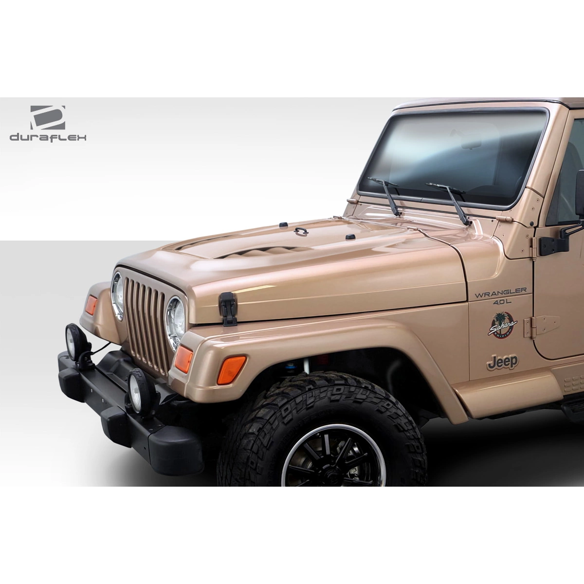 Modify your Jeep Wrangler 1997 with our Exterior/Hoods - 11