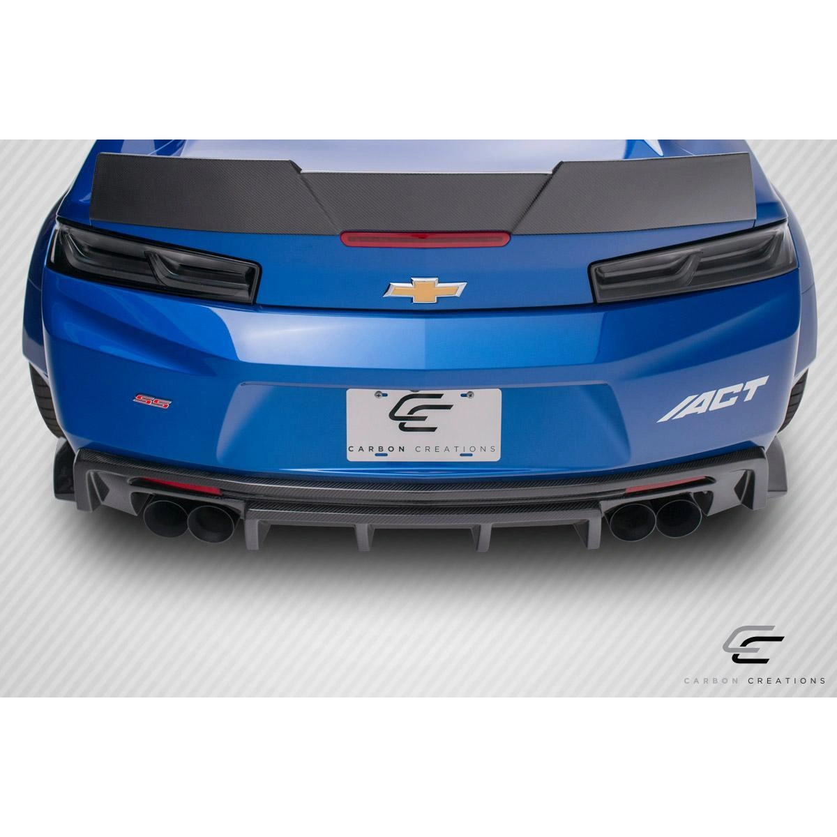 Modify your Chevrolet Camaro 2016 with our Exterior/Rear Lips - 6