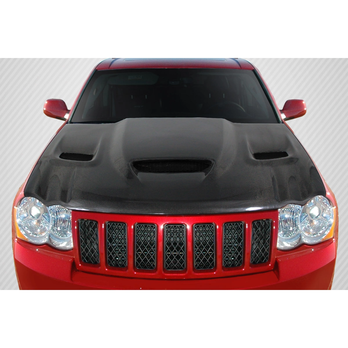 Modify your Jeep Cherokee 2005 with our Exterior/Hoods - 1