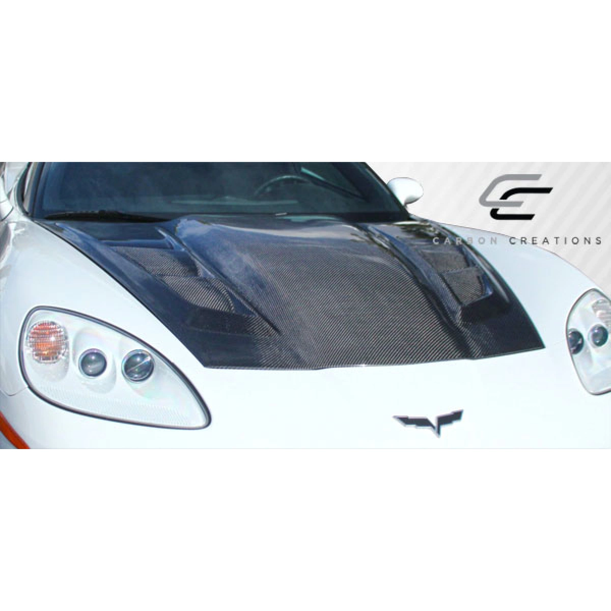Modify your Chevrolet Corvette 2005 with our Exterior/Hoods - 3