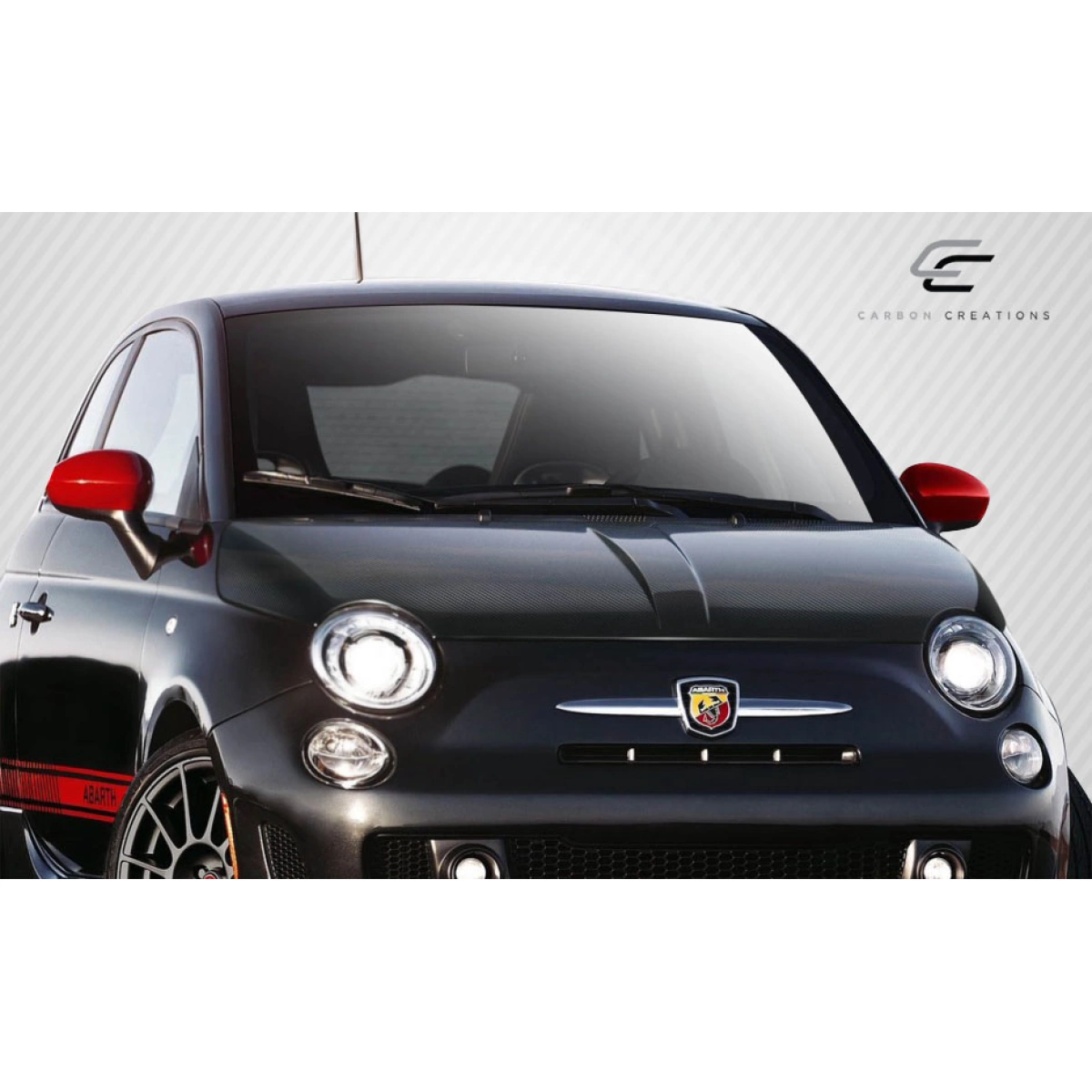 Modify your Fiat 500 2012 with our Exterior/Hoods - 2