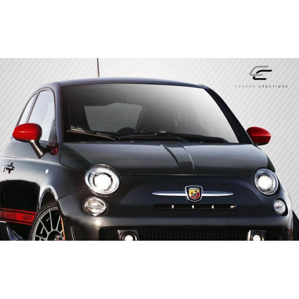 Modify your Fiat 500 2012 with our Exterior/Hoods - 4