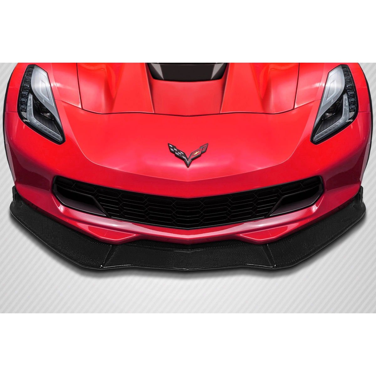 Modify your Chevrolet Corvette 2014 with our Exterior/Front Lips - 1