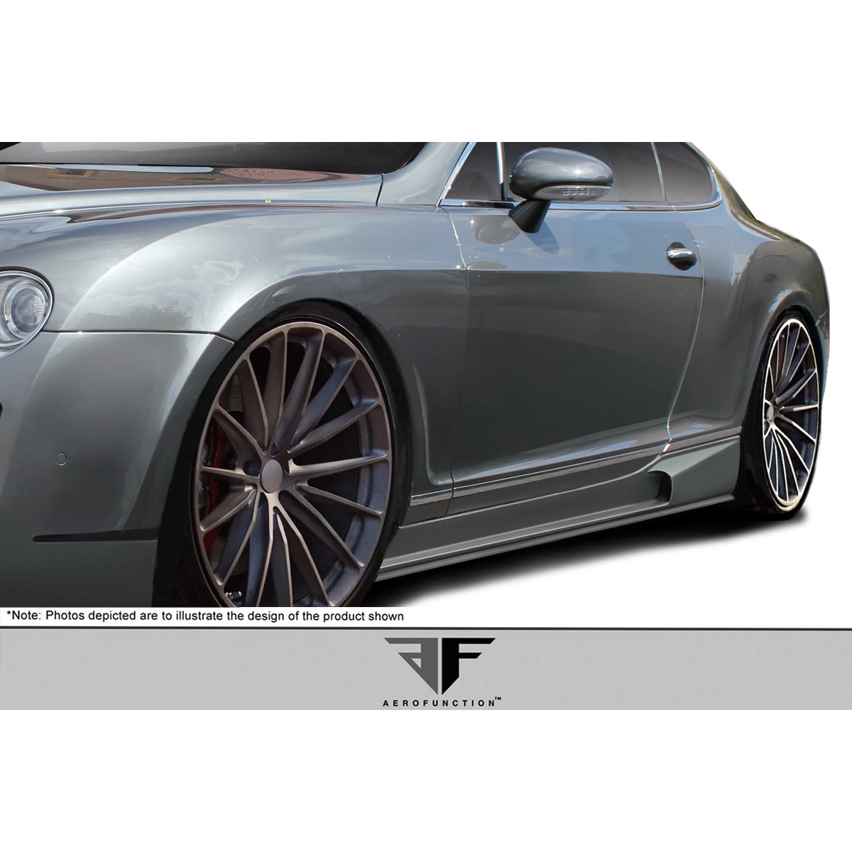 Modify your Bentley Continental 2003 with our Exterior/Side Skirts - 6