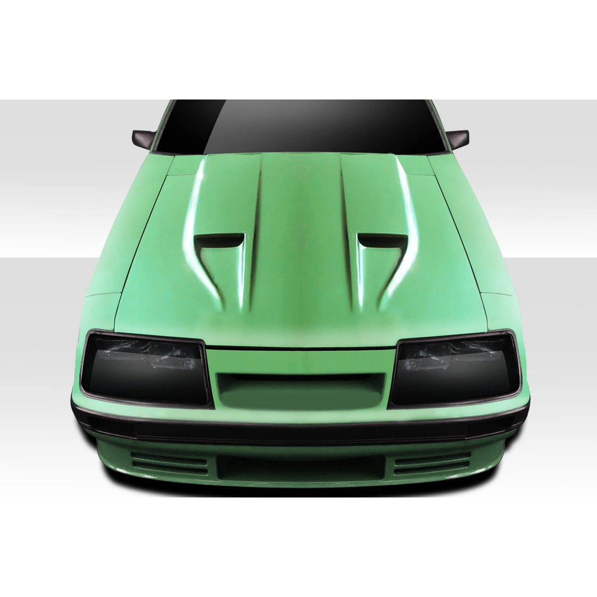 Modify your Ford Mustang 1983 with our Exterior/Hoods - 1