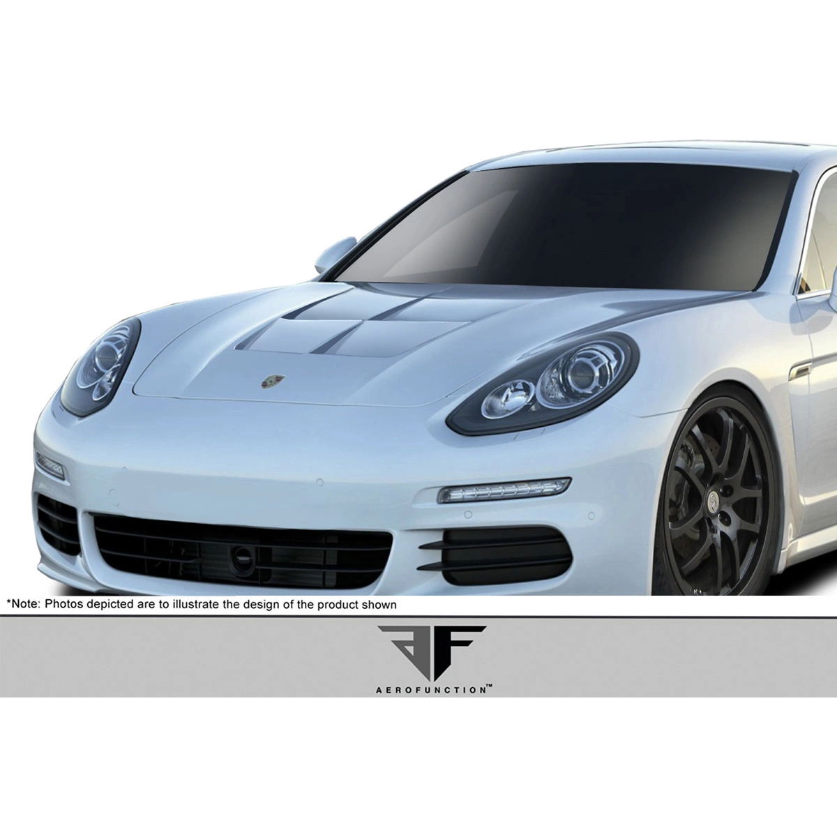 Modify your Porsche Panamera 2010 with our Exterior/Hoods - 7