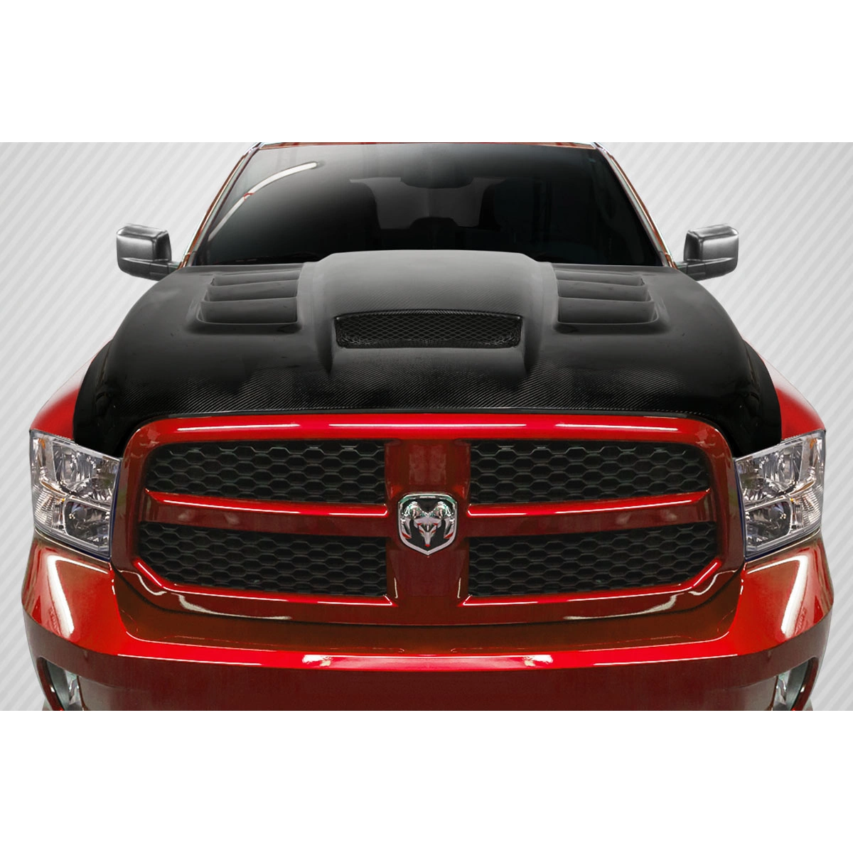 Modify your Dodge Ram 2009 with our Exterior/Hoods - 1