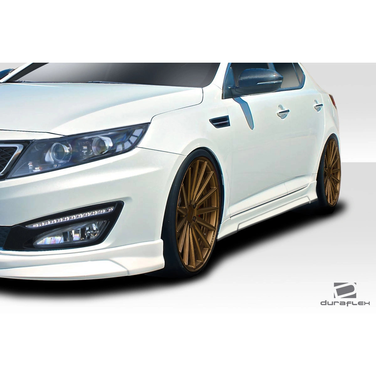 Modify your KIA Optima 2010 with our Exterior/Side Skirts - 6