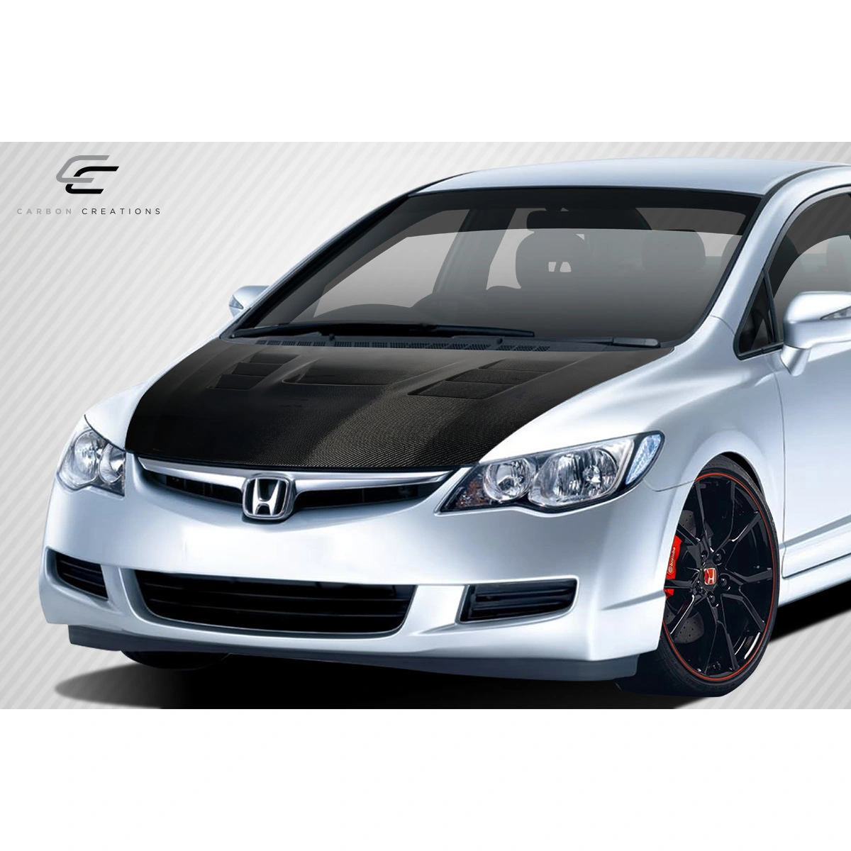 Modify your Honda Civic 2006 with our Exterior/Hoods - 10