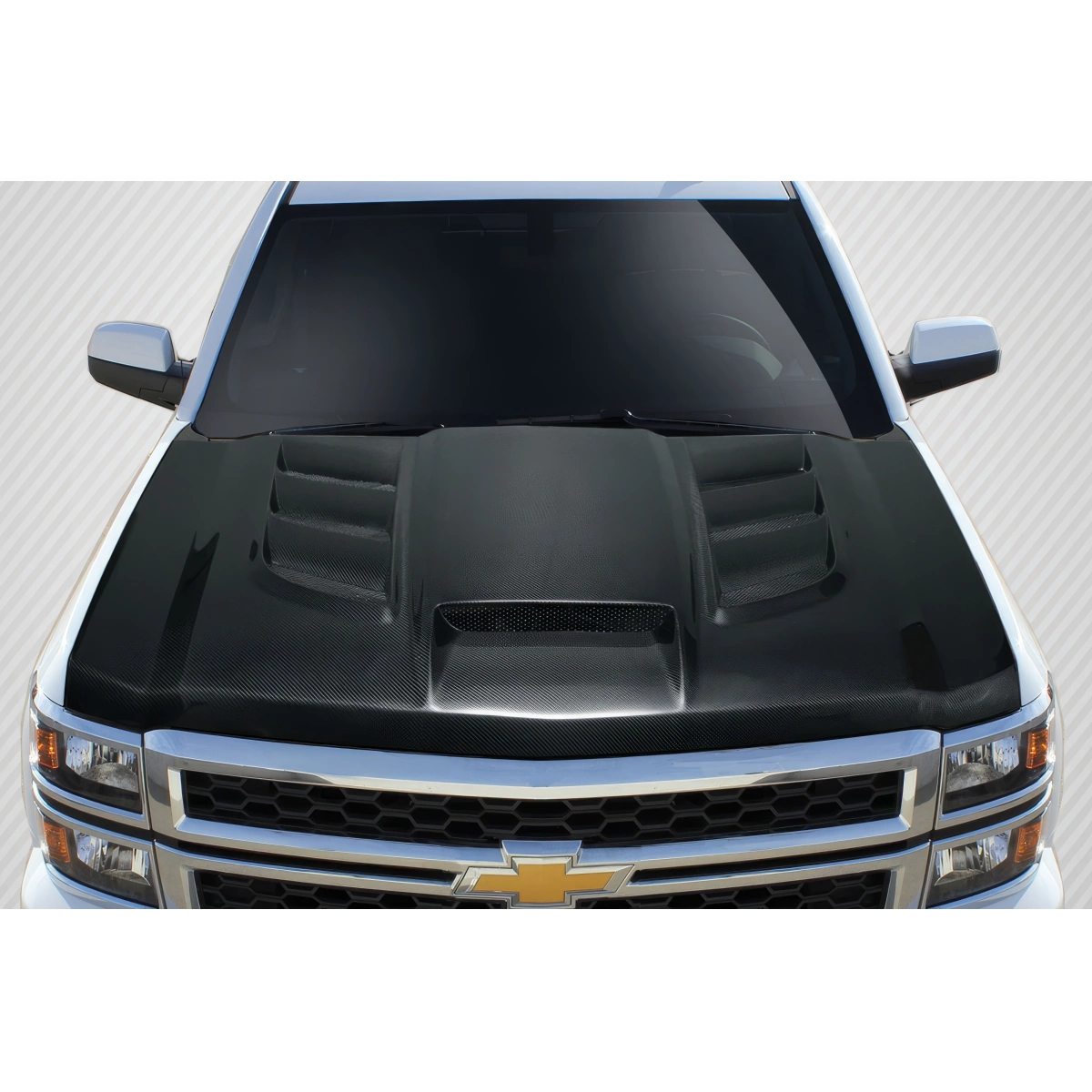 Modify your Chevrolet Silverado 2014 with our Exterior/Hoods - 1