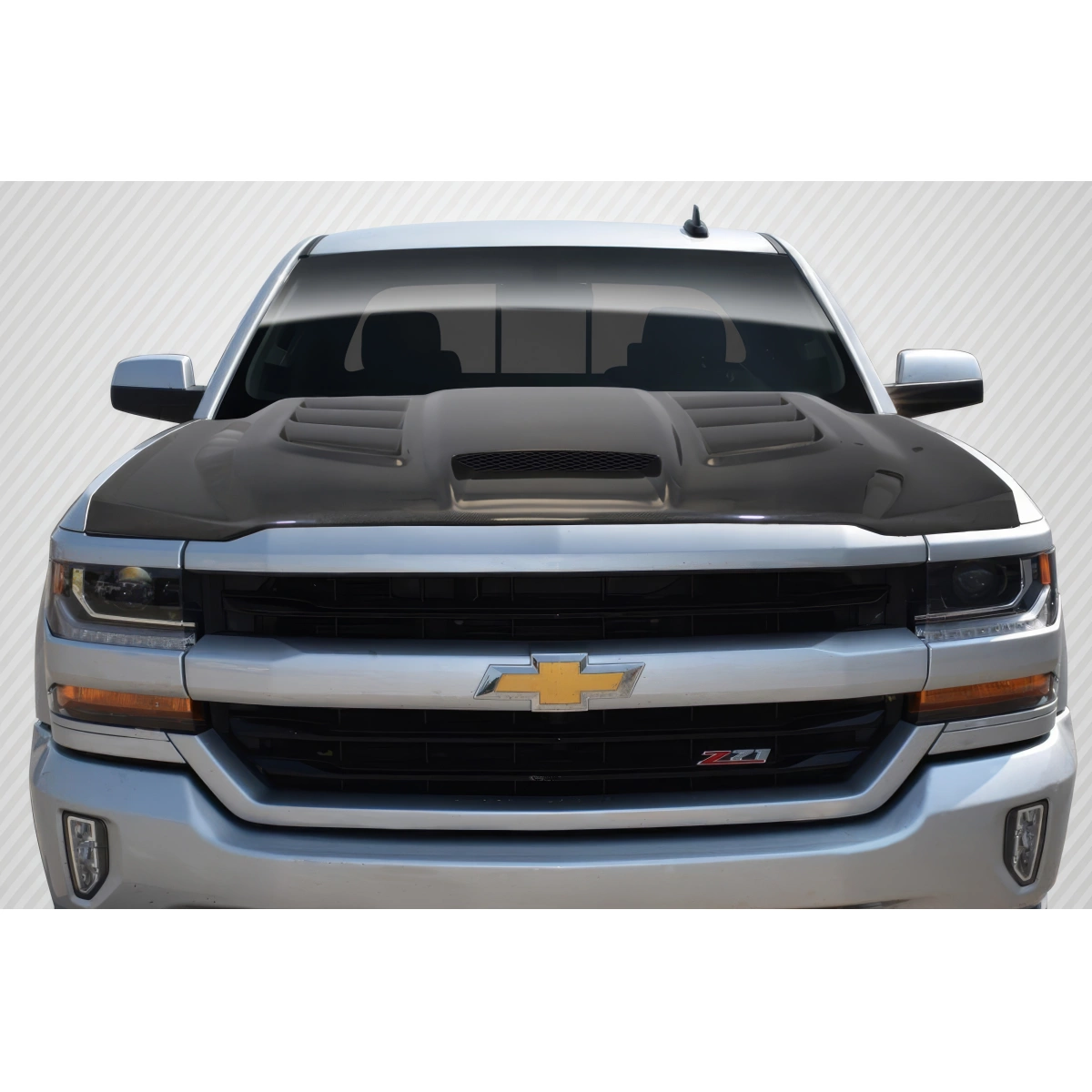 Modify your Chevrolet Silverado 2016 with our Exterior/Hoods - 1