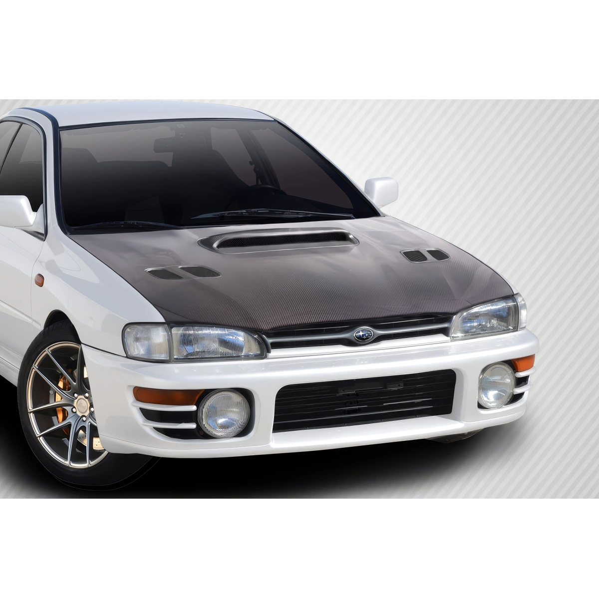 Modify your Subaru Impreza 1993 with our Exterior/Hoods - 23