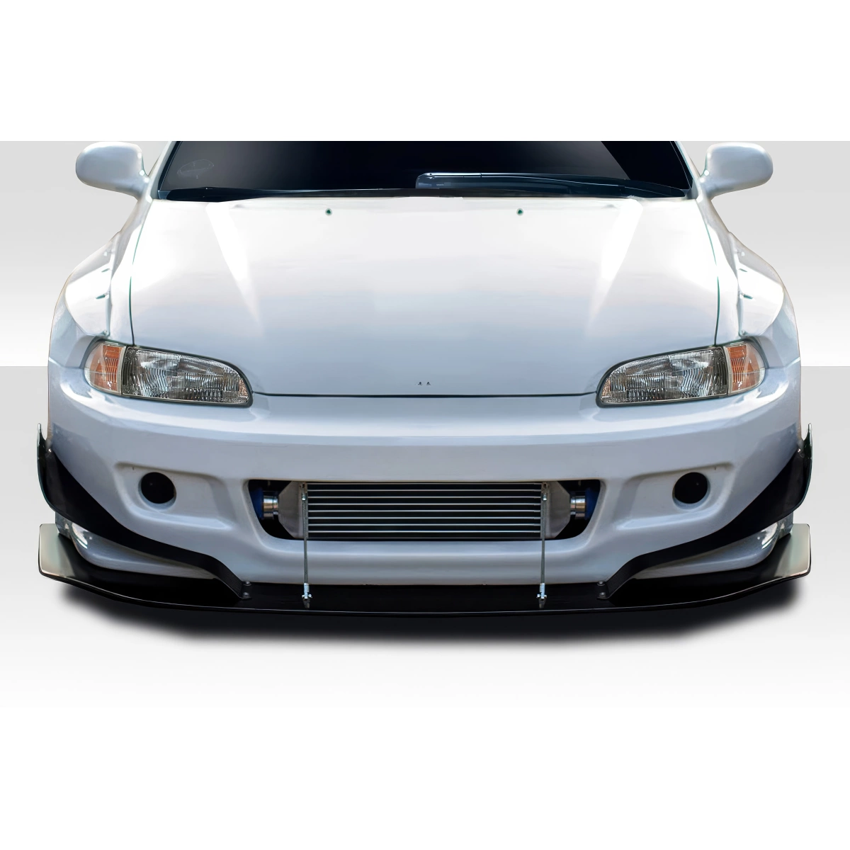 Modify your Honda Civic 1992 with our Exterior/Front Lips - 1