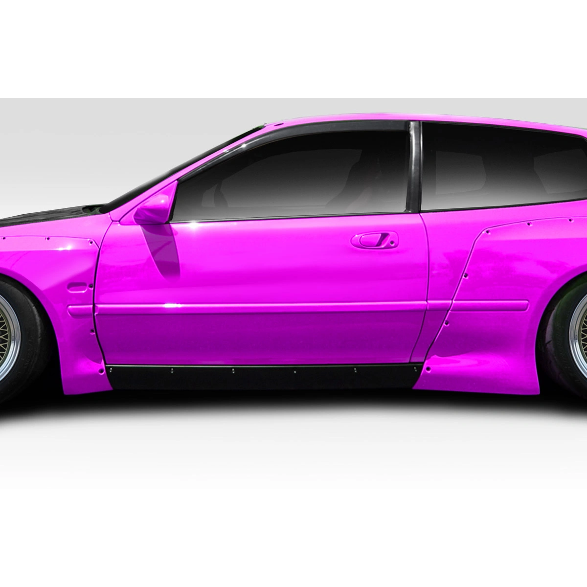 Modify your Honda Civic 1992 with our Exterior/Side Skirts - 1