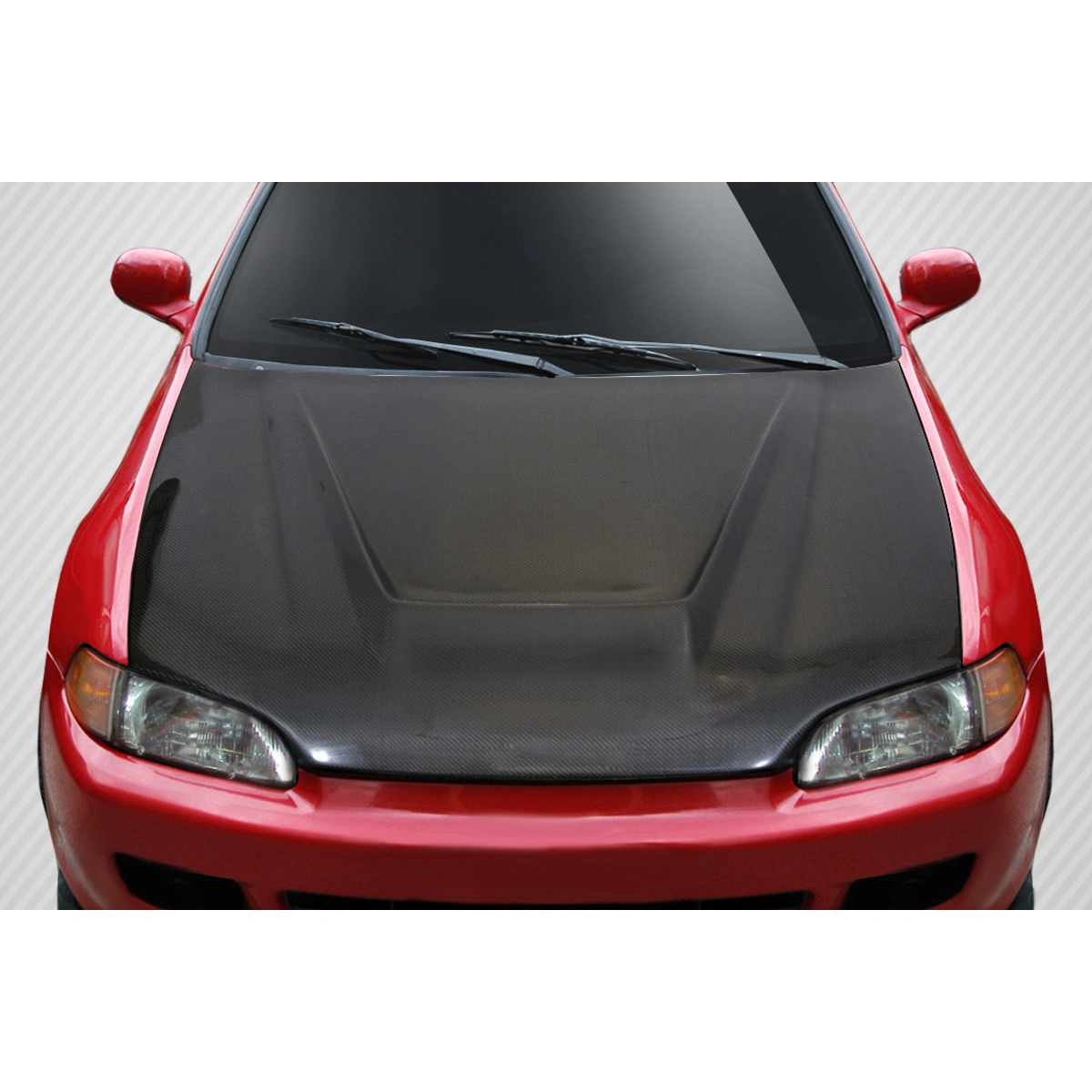 Modify your Honda Civic 1992 with our Exterior/Hoods - 1