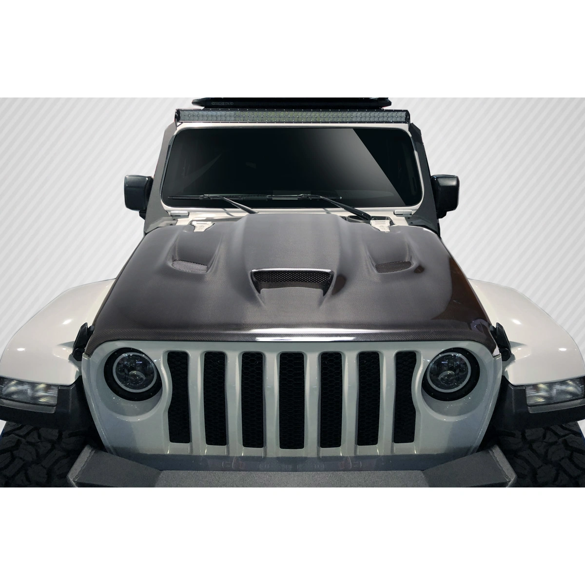 Modify your Jeep Gladiator 2018 with our Exterior/Hoods - 1