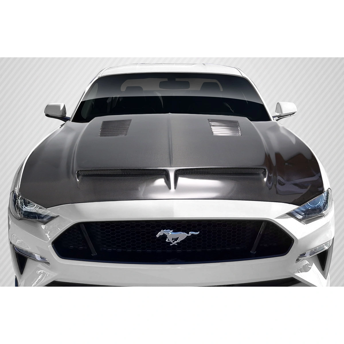 Modify your Ford Mustang 2018 with our Exterior/Hoods - 1