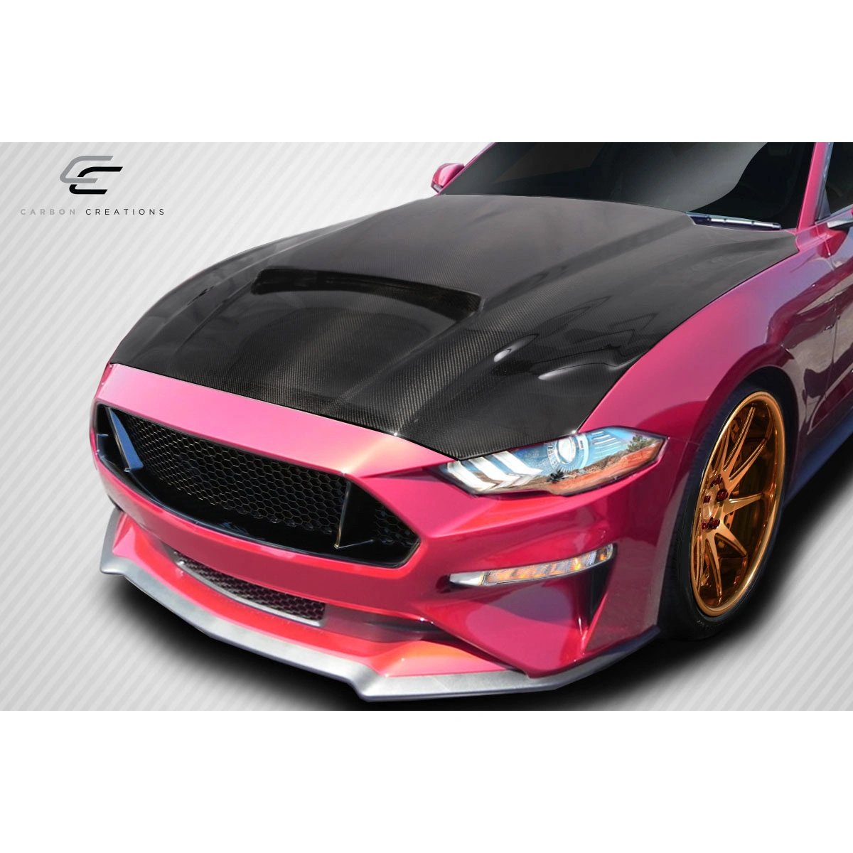 Modify your Ford Mustang 2018 with our Exterior/Hoods - 2