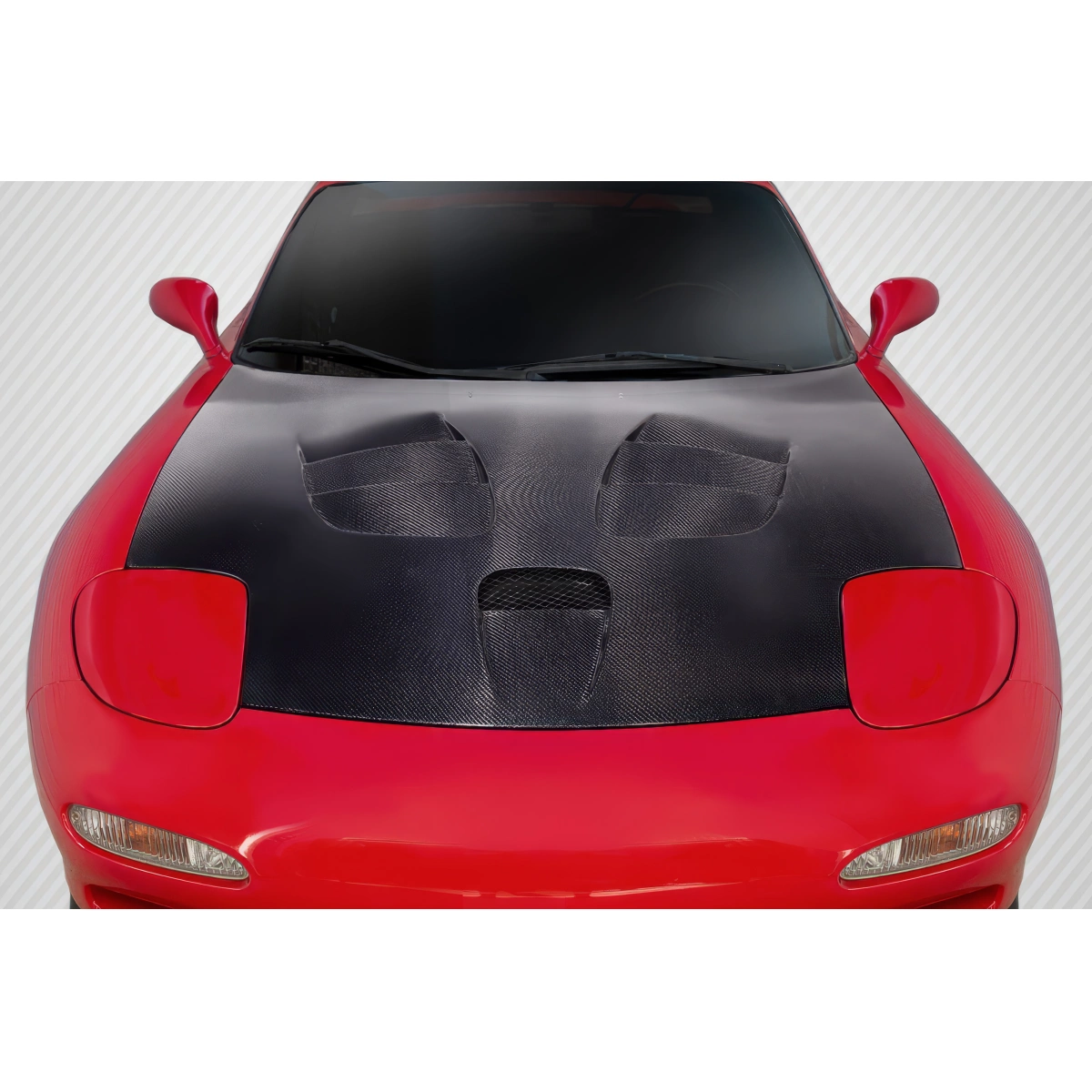Modify your Mazda RX-7 1993 with our Exterior/Hoods - 1