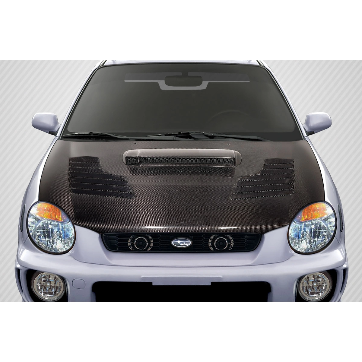 Modify your Subaru Impreza 2002 with our Exterior/Hoods - 1