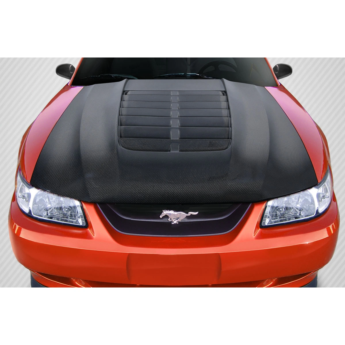 Modify your Ford Mustang 1999 with our Exterior/Hoods - 1