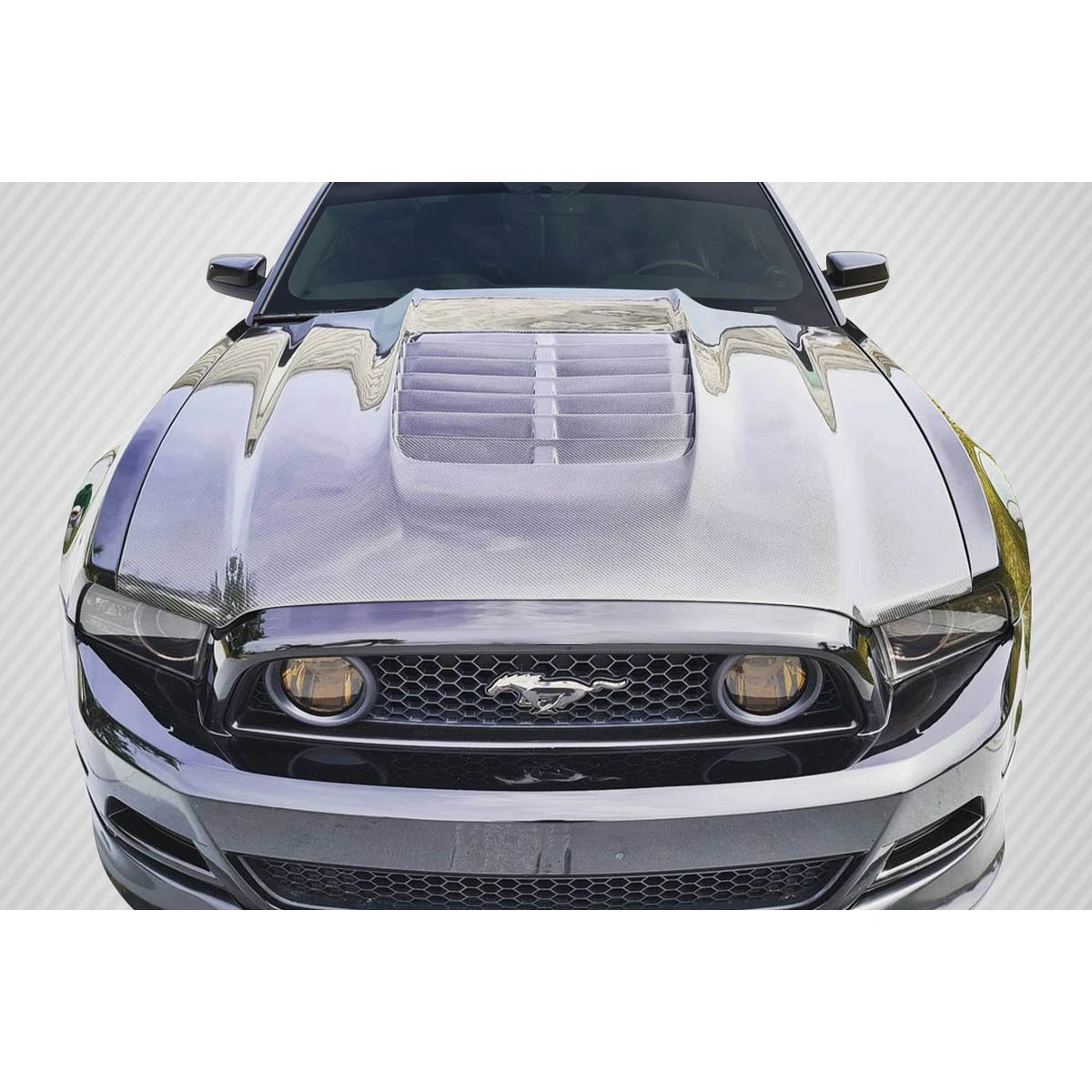 Modify your Ford Mustang 2013 with our Exterior/Hoods - 1