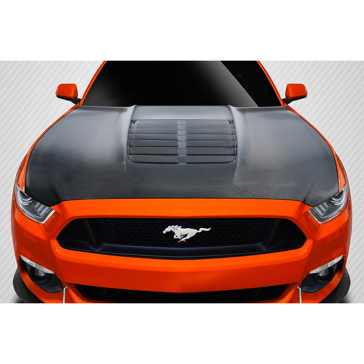 Modify your Ford Mustang 2015 with our Exterior/Hoods - 1