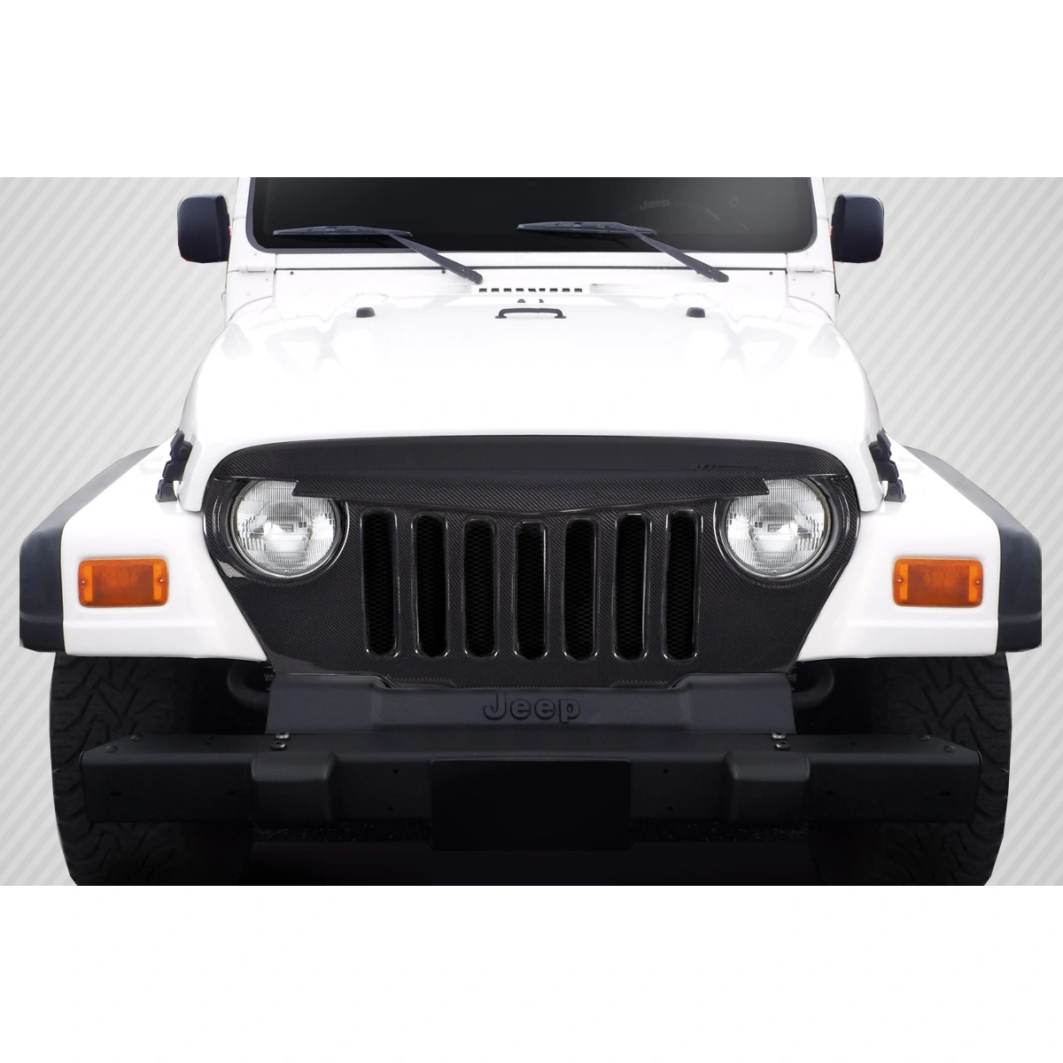 Modify your Jeep Wrangler 1997 with our Exterior/Grilles - 1