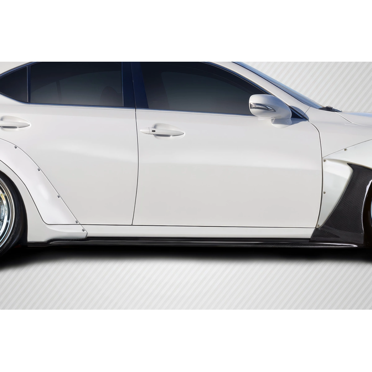 Modify your Lexus IS Series 2006 with our Exterior/Side Skirts - 1