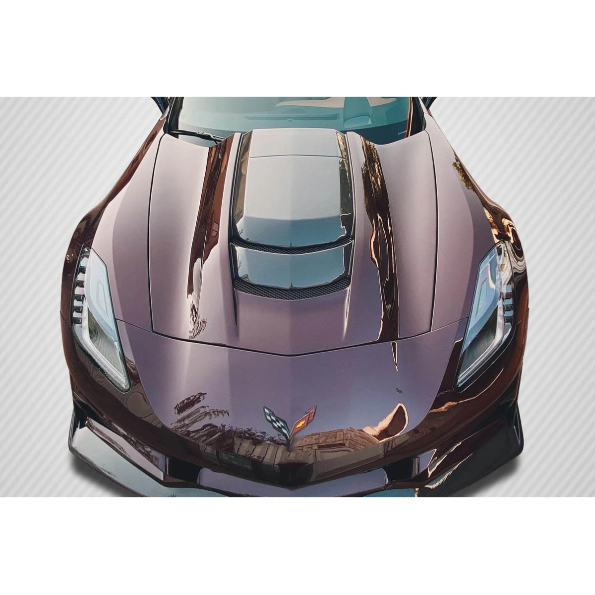 Modify your Chevrolet Corvette 2014 with our Exterior/Hoods - 1