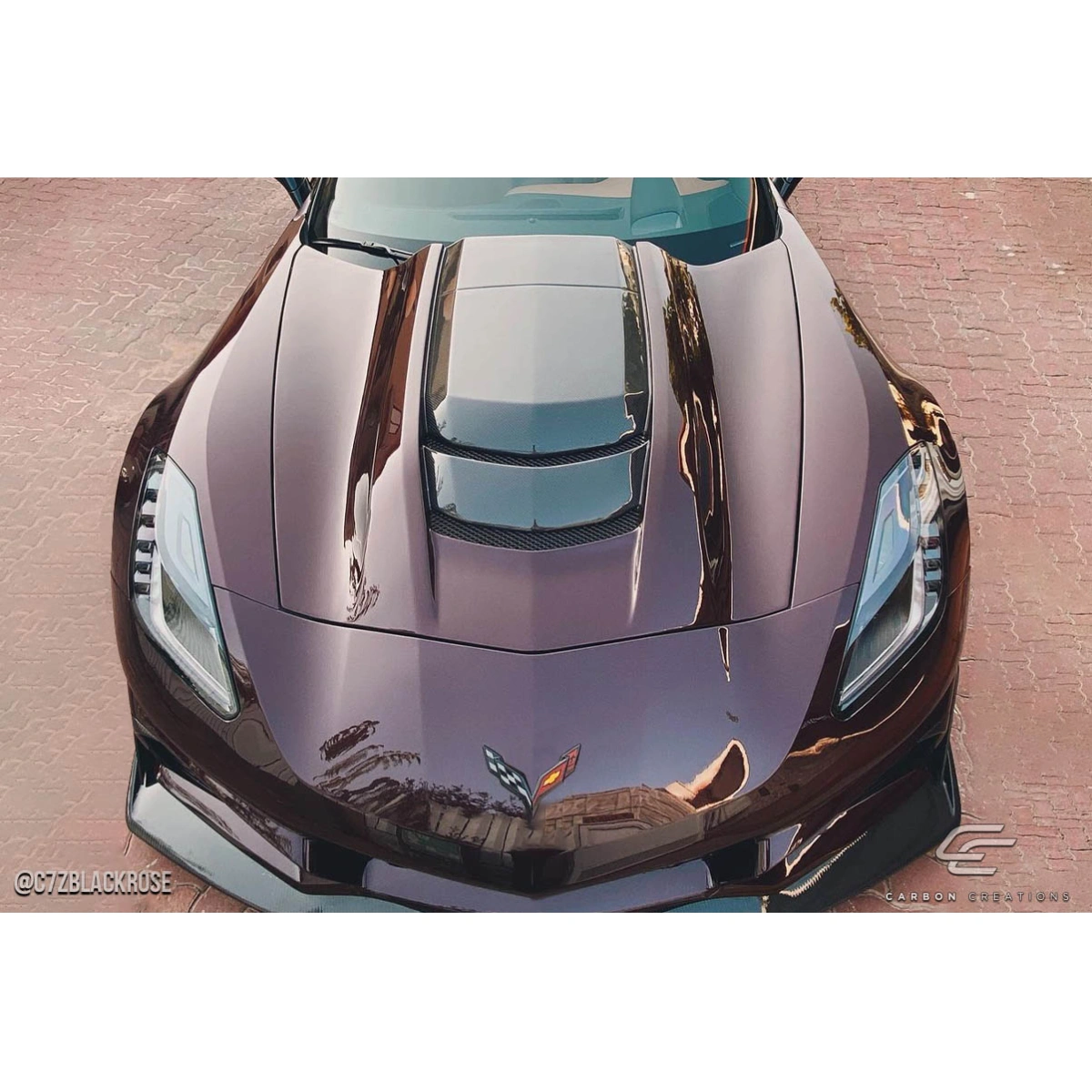 Modify your Chevrolet Corvette 2014 with our Exterior/Hoods - 9