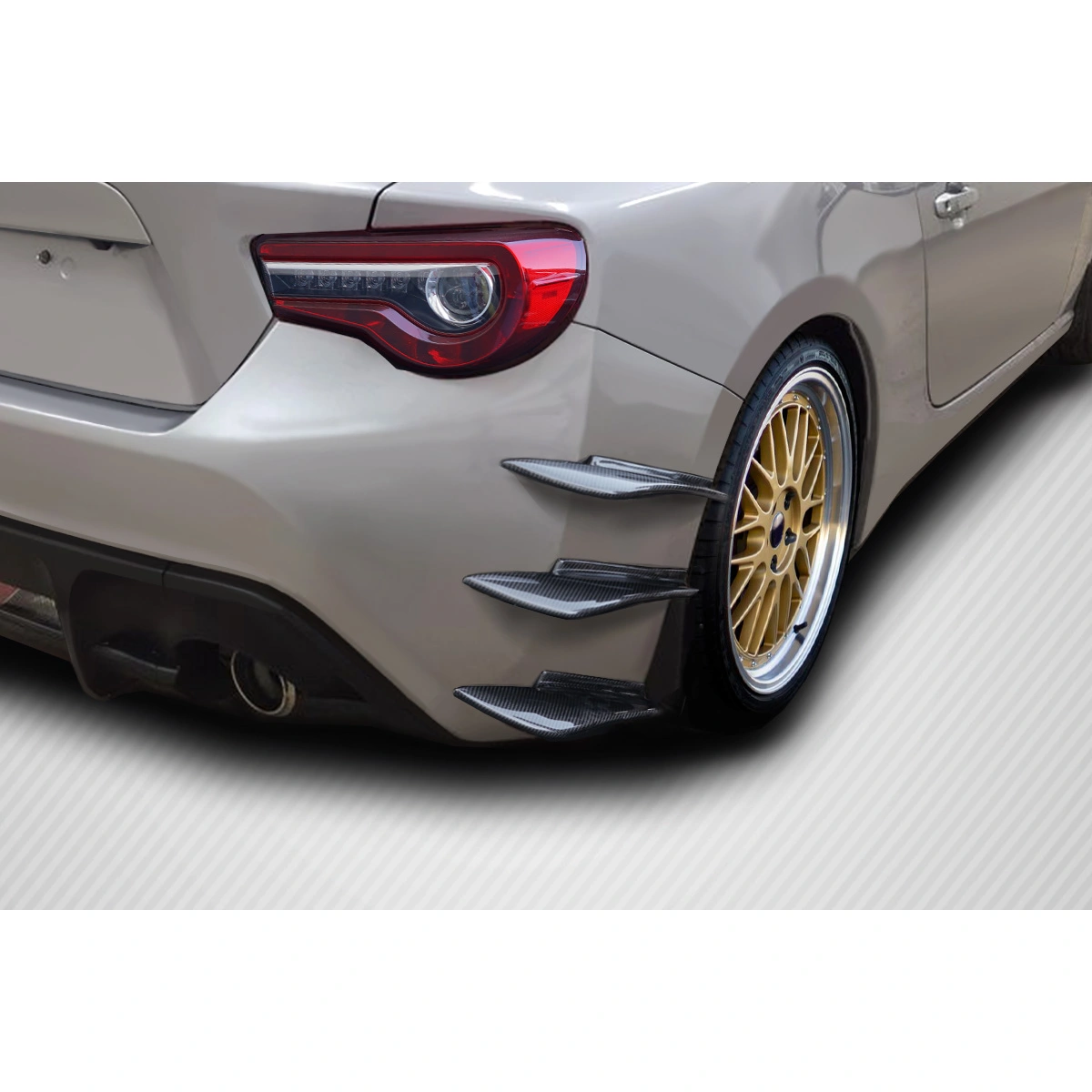 Modify your Subaru BRZ 2013 with our Exterior/Rear Bumpers - 1