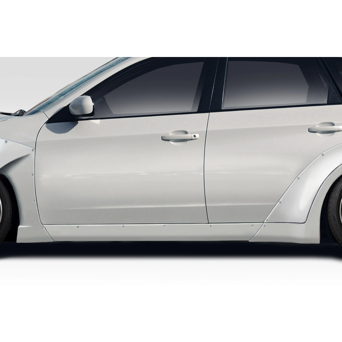 Modify your Subaru Impreza 2008 with our Exterior/Side Skirts - 1