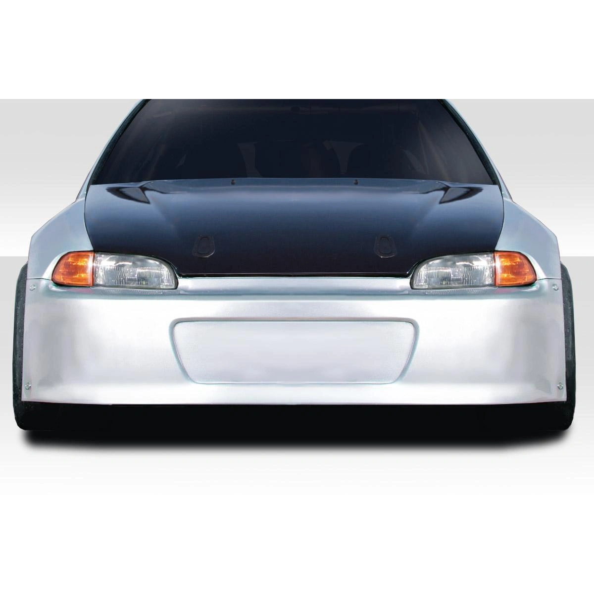 Modify your Honda Civic 1992 with our Exterior/Front Bumpers - 3
