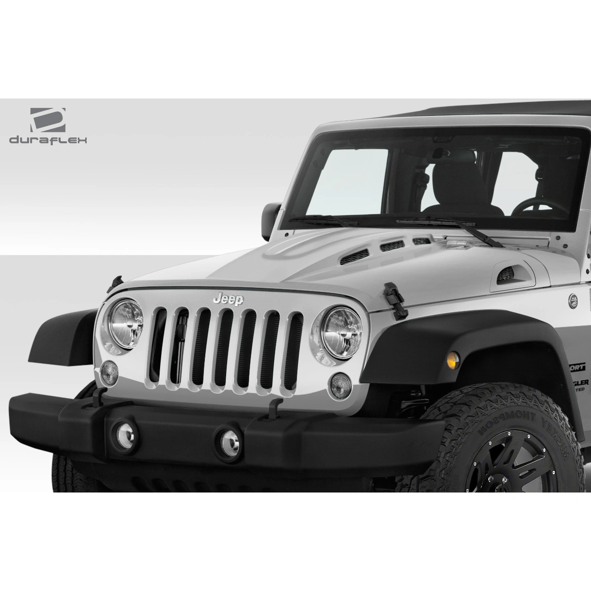 Modify your Jeep Wrangler 2007 with our Exterior/Hoods - 12