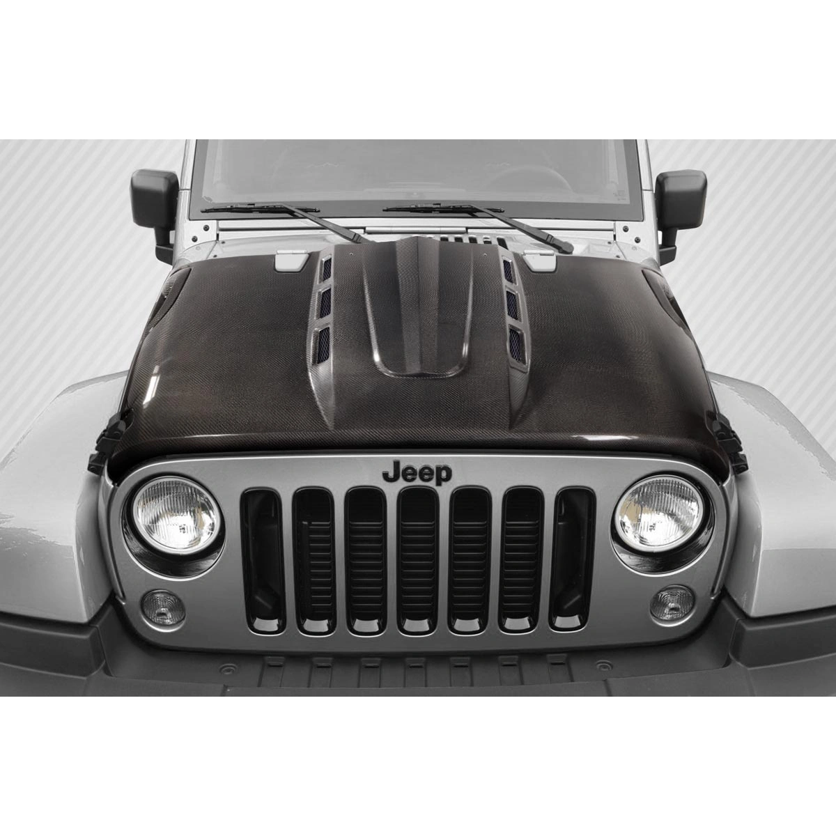 Modify your Jeep Wrangler 2007 with our Exterior/Hoods - 1