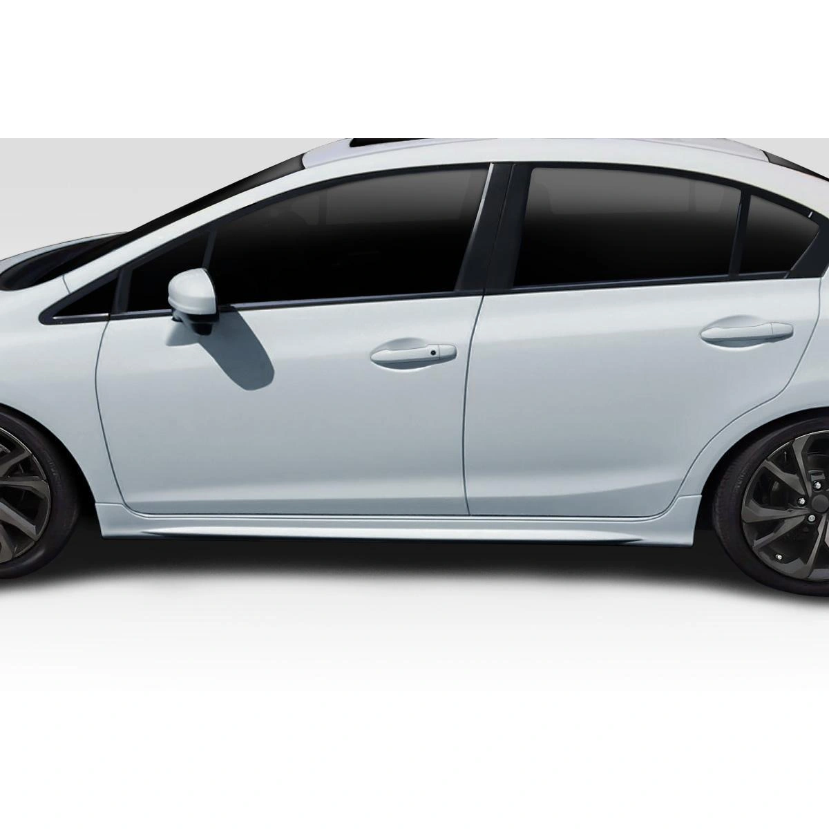 Modify your Honda Civic 2012 with our Exterior/Side Skirts - 3