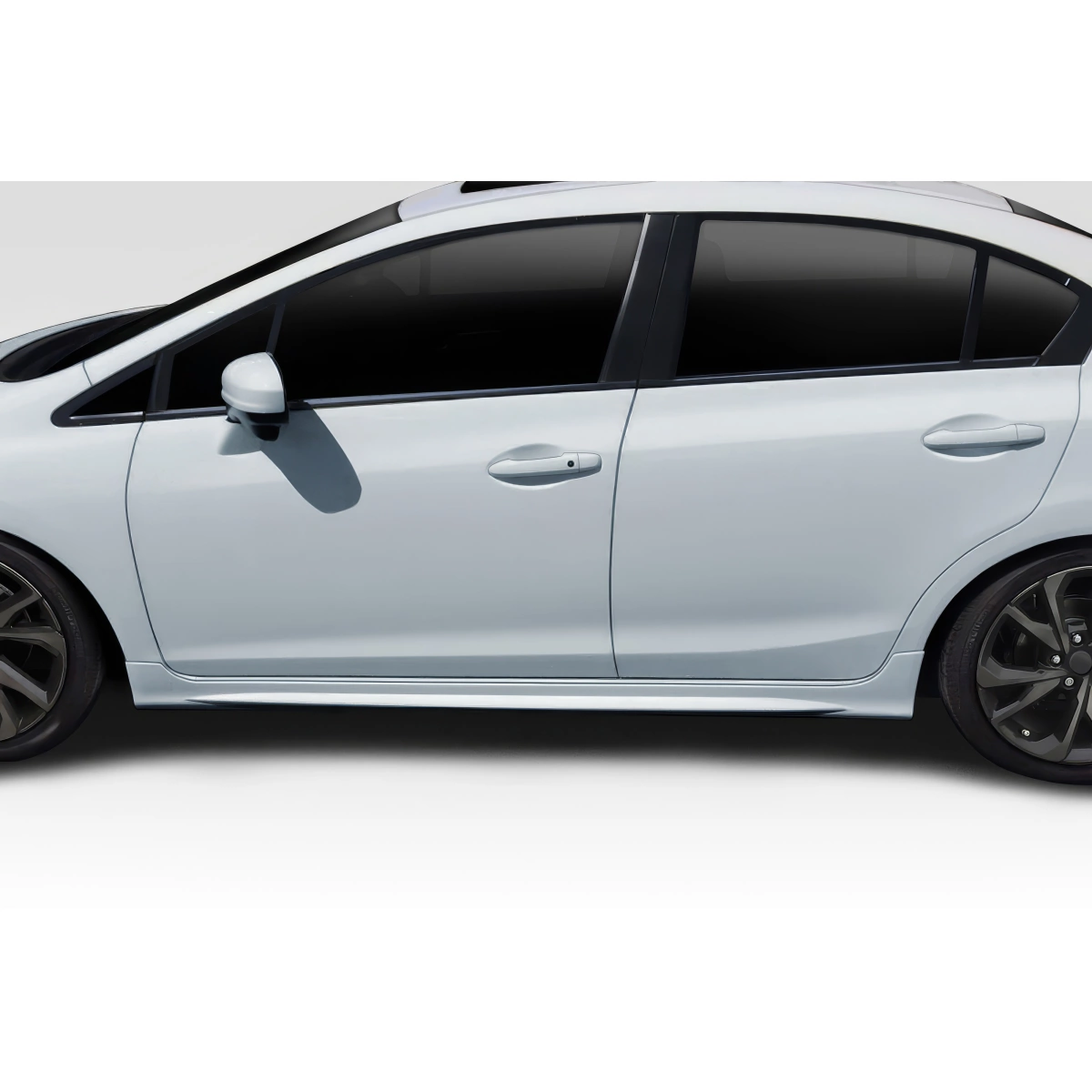 Modify your Honda Civic 2012 with our Exterior/Side Skirts - 1