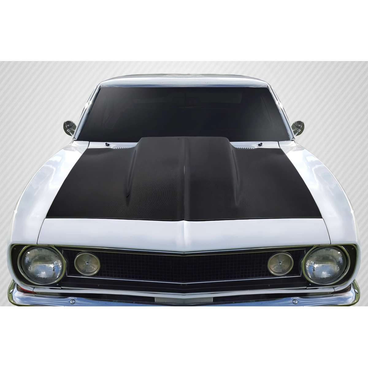Modify your Chevrolet Camaro 1967 with our Exterior/Hoods - 1
